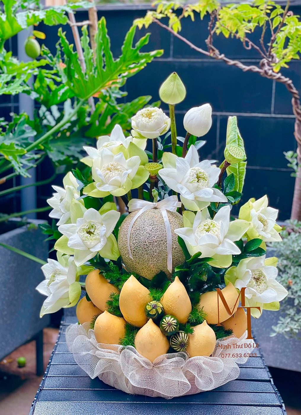 Lễ hoa sen đi chùa – Minh Thư Đồ Lễ Đà Nẵng
